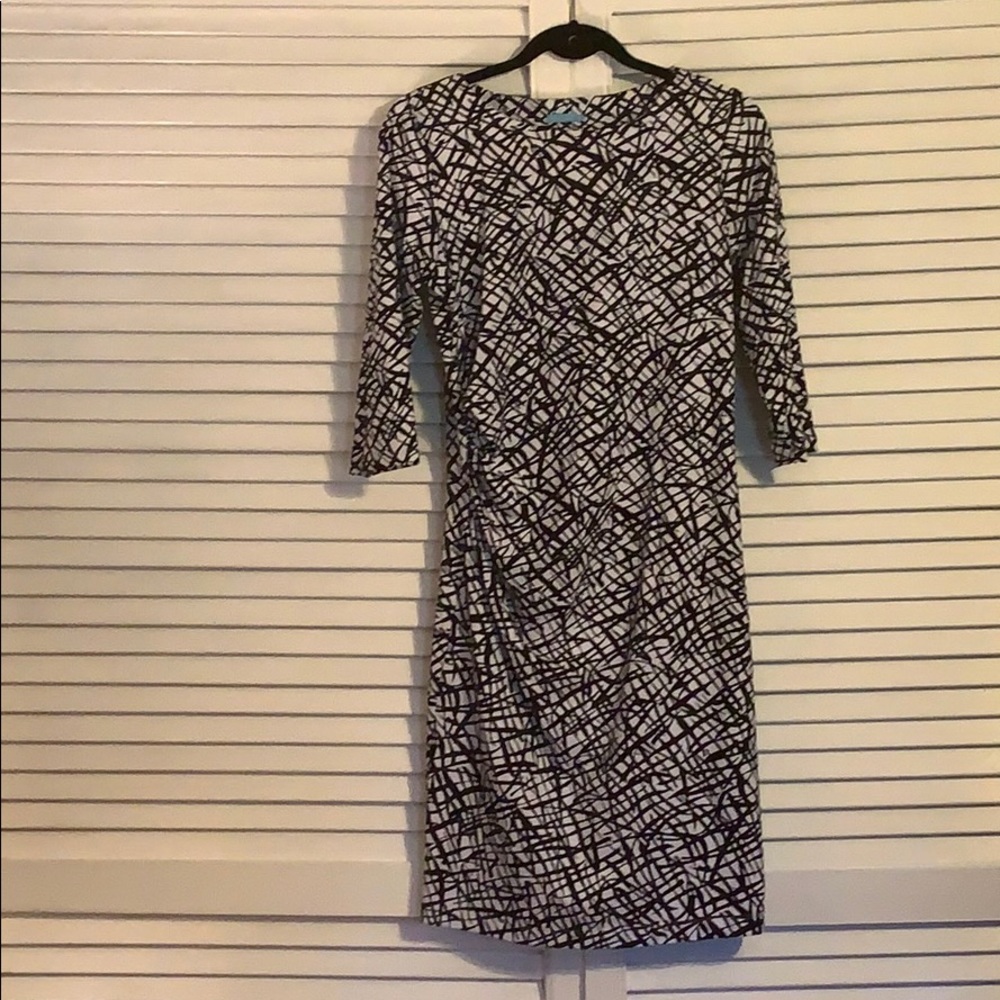 J. McLaughlin side ruched sheath